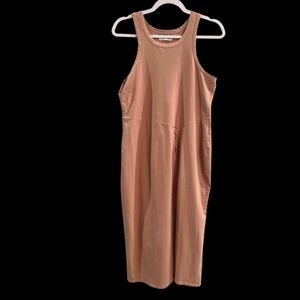 Cleo & Wolf size Large blush sleeveless tank  dress